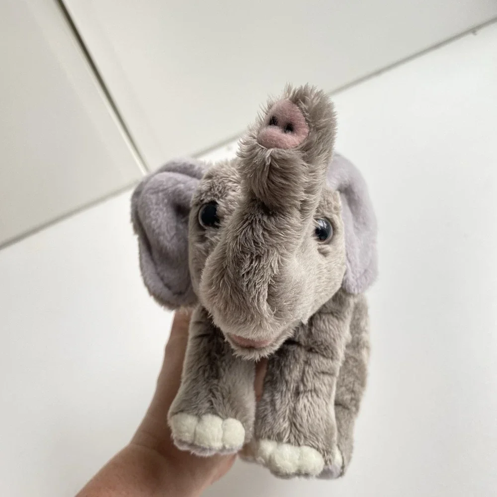 SOS Save Our Space Gray‎ Elephant Plush 8